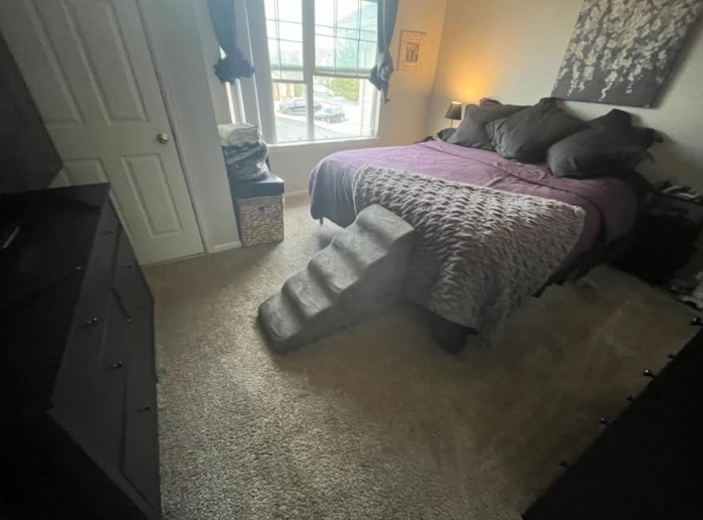 Tidy, clean bedroom after VYP Cleaning Services
